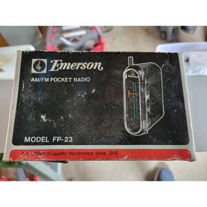 Vintage Emerson AM/FM Pocket Radio FP-23 repair?
